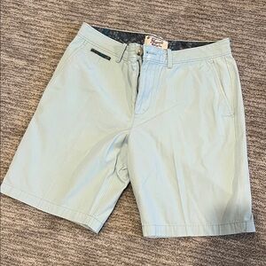 Original Penguin Men's Light blue Flat Front Shorts size 32